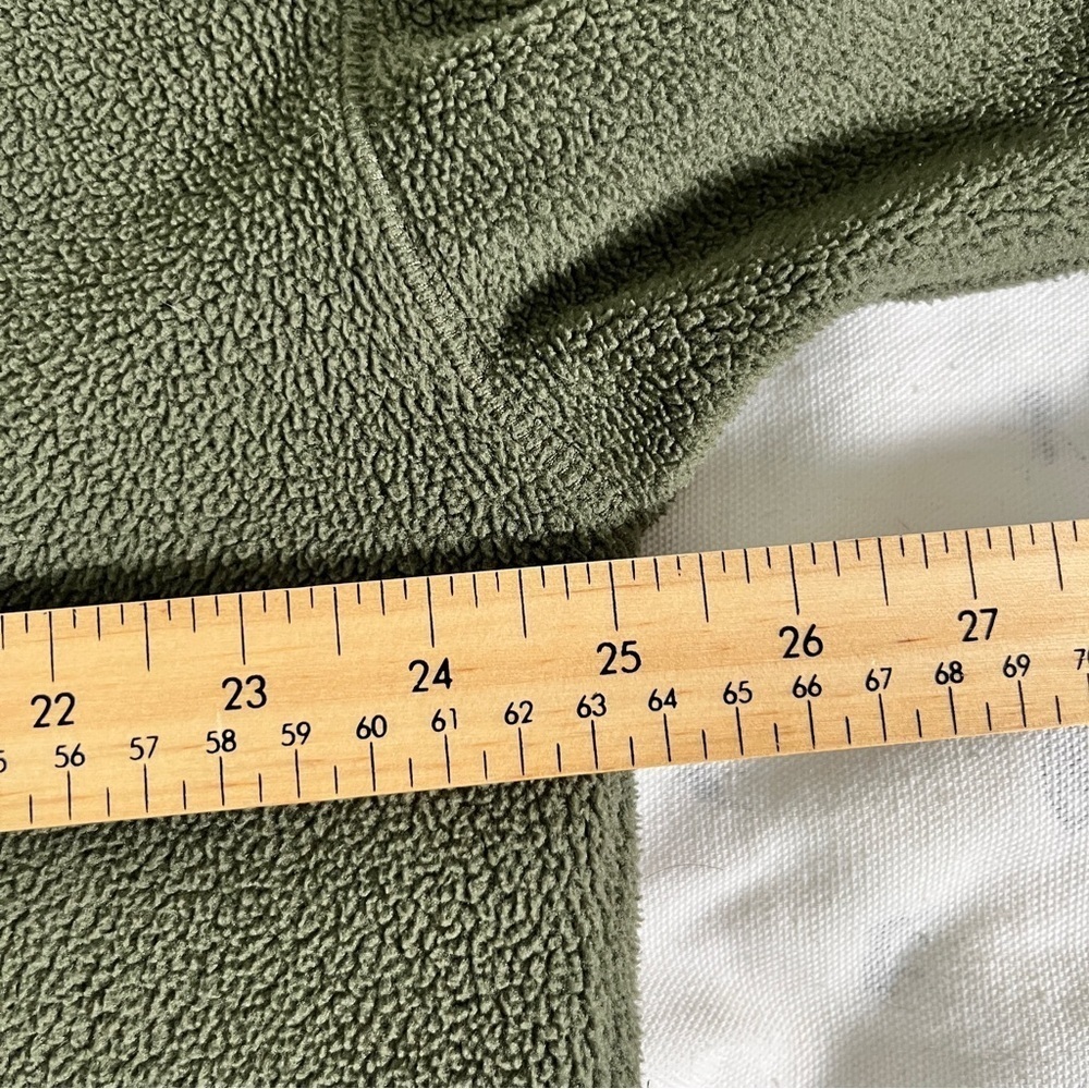 H&M Oversized Olive Green Zip-Up Fleece Sweater –Cozy & Streetwear-Ready, Medium - Picture 14 of 14